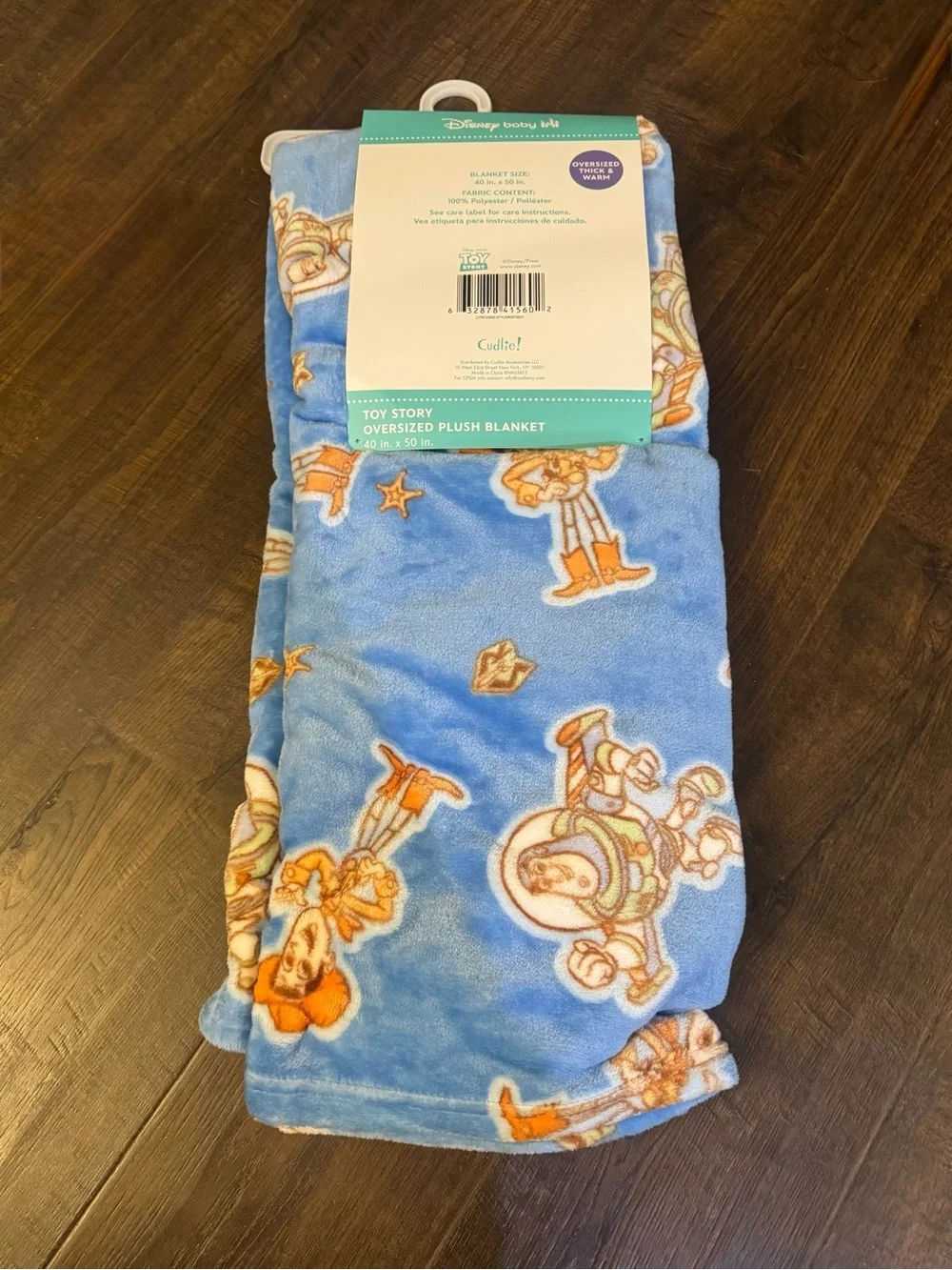 Kids toy story throw blanket